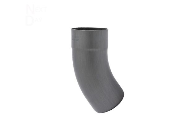 100mm Quartz Zinc Downpipe Shoe 40° Bend