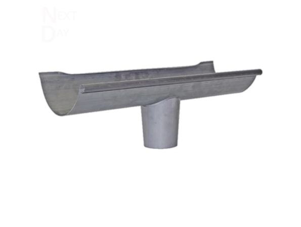 125mm Half Round Quartz Zinc 80mm Gutter Outlet