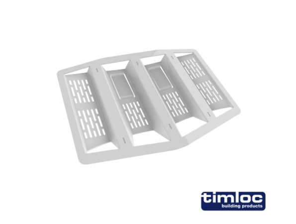 Underlay Lap Ventilator - White - Pack of 10 