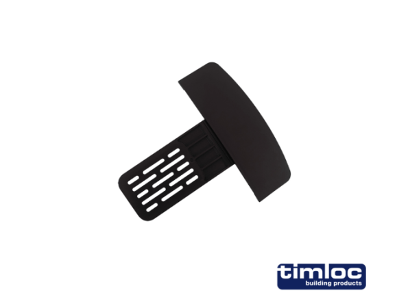 Ambi-Verge eaves starter black - Pack of 1