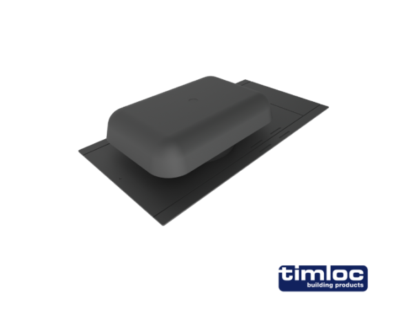Hooded Slate Vent Black - Pack of 1
