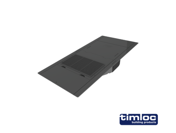 Slate Vent Inline Black Multi - Pack 5