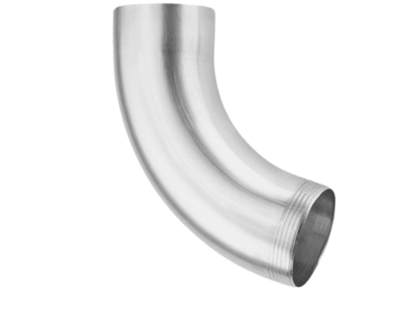 80mm Natural Zinc 70° Bend