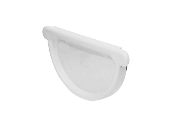 125mm White Steel HR Stopend