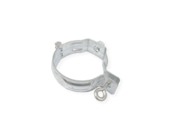 100mm Infinity ZM Galvanised Steel Downpipe Bracket with M10 Boss - for use with M10 Screw 