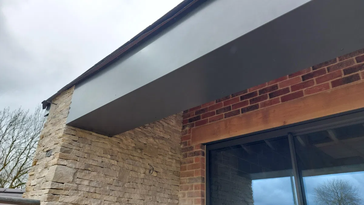 Aluminium Fascia Anthracite Grey