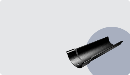 Aluminium<br> Gutters & Downpipes